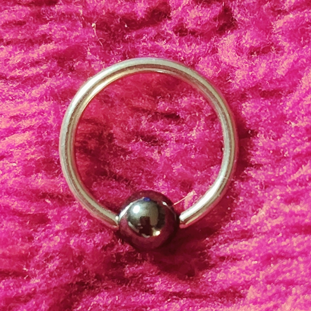 Surgical Steel Septum ring 10mm